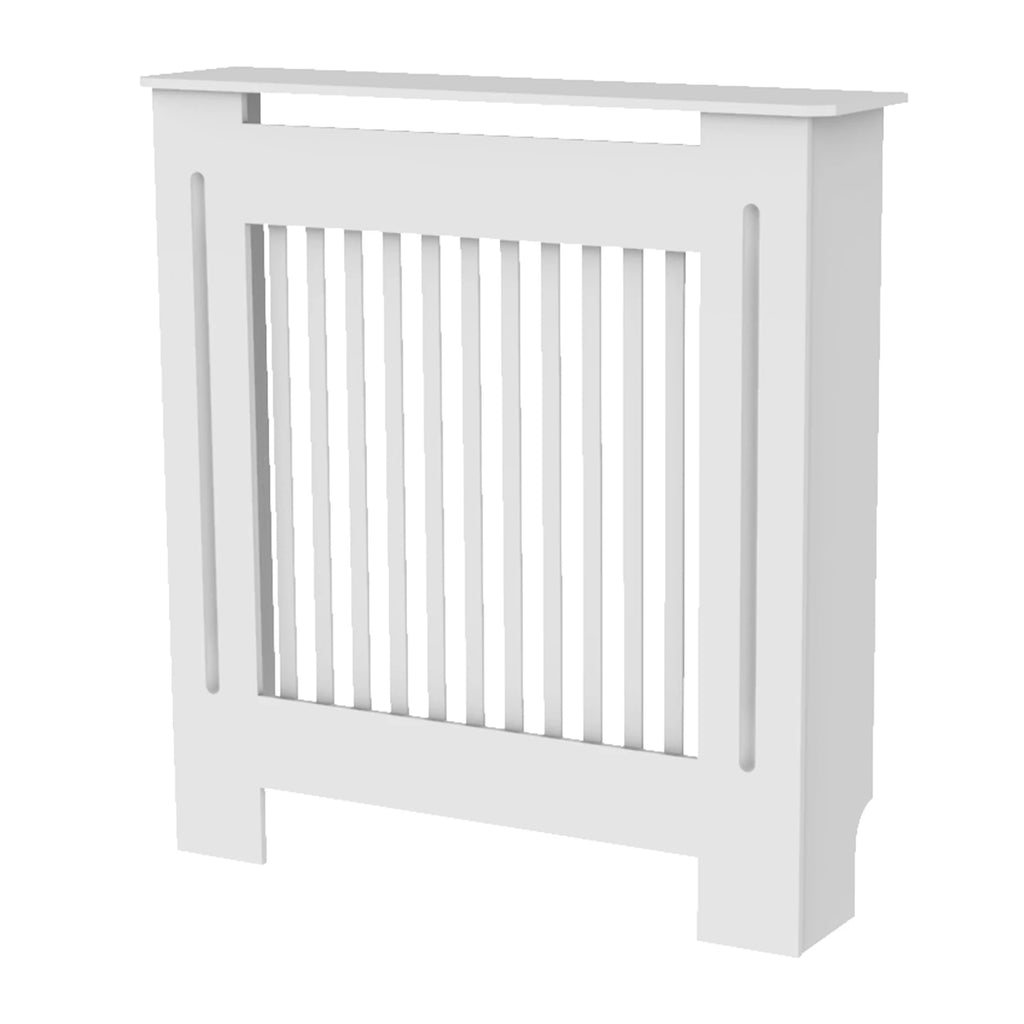 White Radiator Cover Wall Cabinet