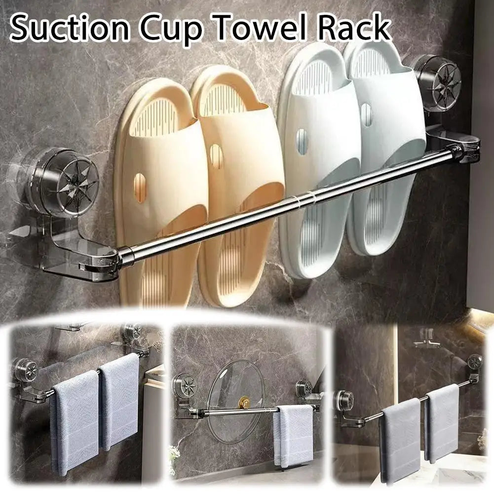 Suction Cup Towel Rack