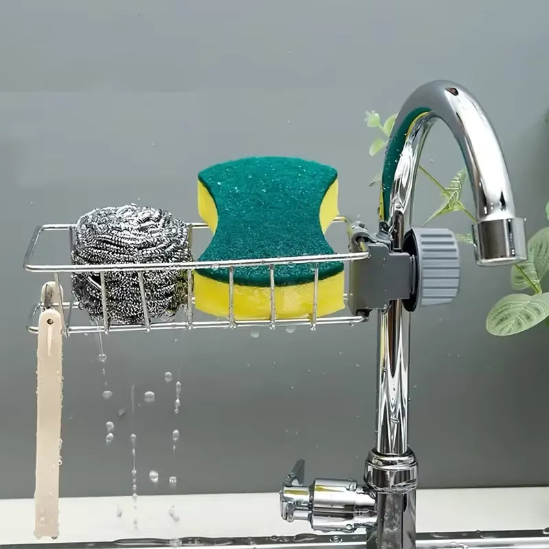 Kitchen Steel Sponge Shelf
