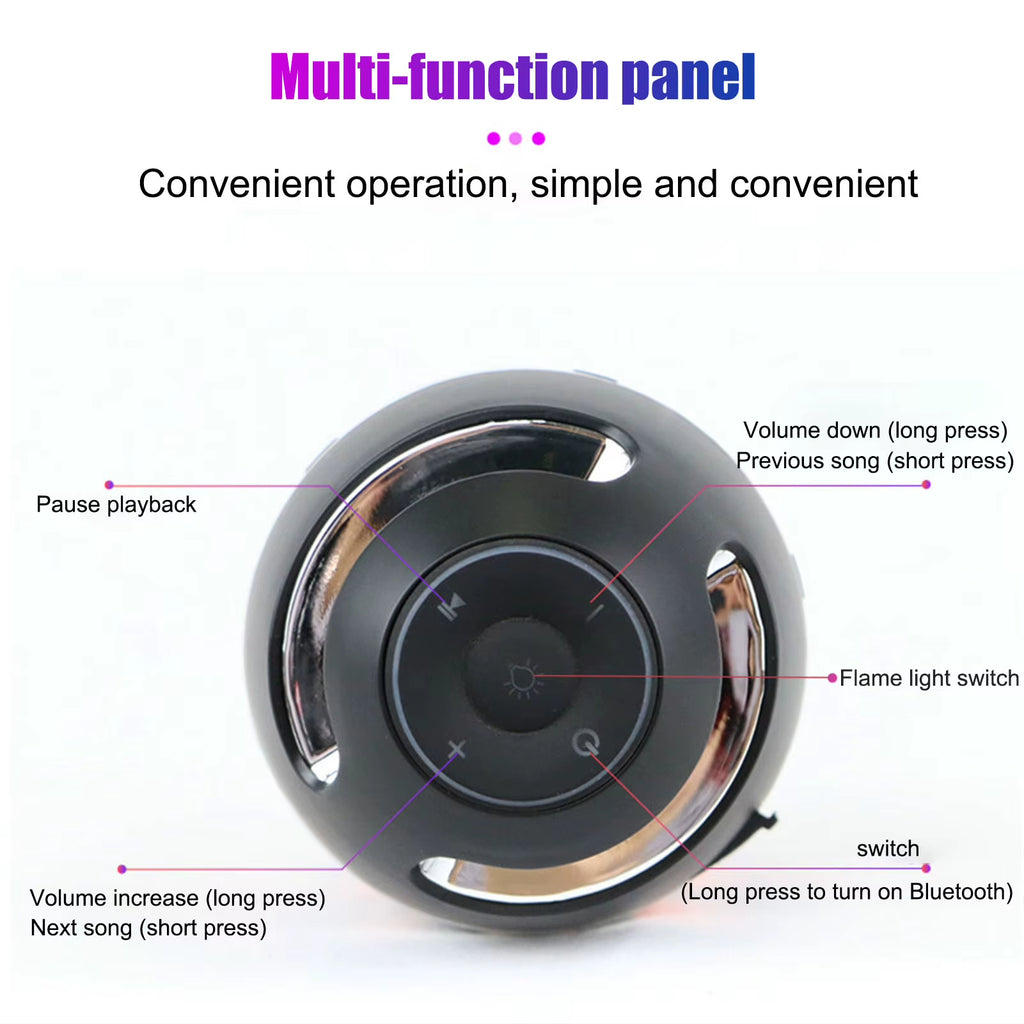 Torch Lamp Bluetooth Speaker