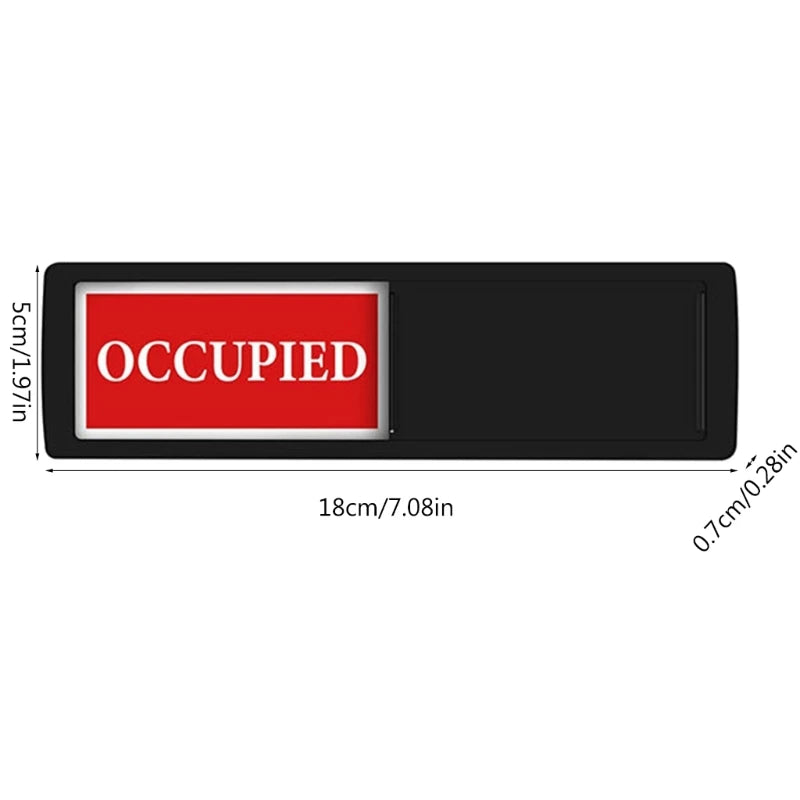 Occupied/Vacant Sign
