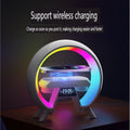 LED Alarm Clock Speaker Charger