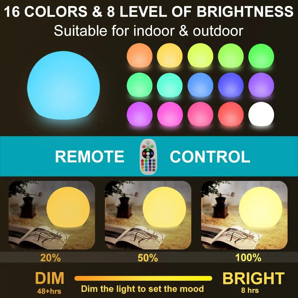 Solar Garden Ball Light