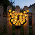 Solar Butterfly Solar Wall Sconce