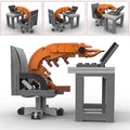 Funny Building Block Shrimp Model