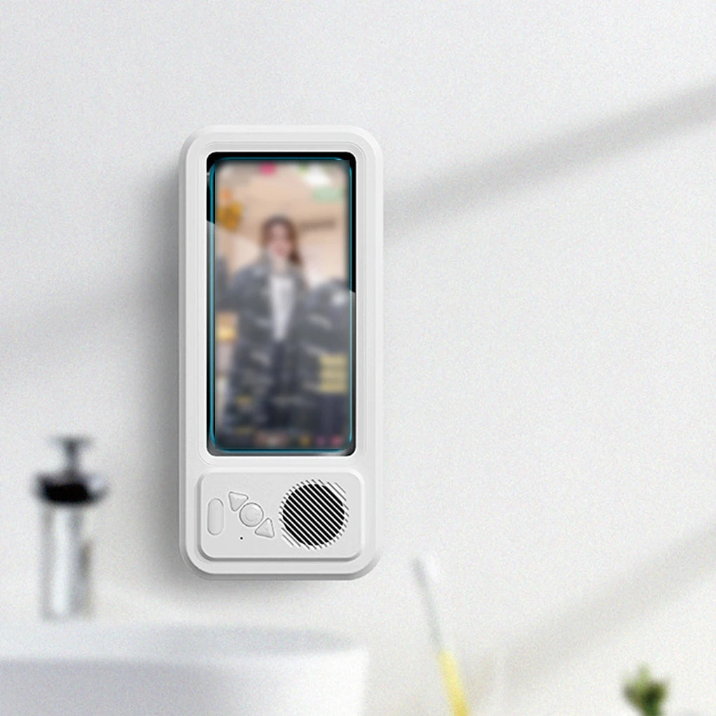 Shower Phone Holder With Speaker