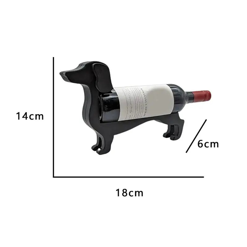 Sausage Dog Wine Bottle Holder