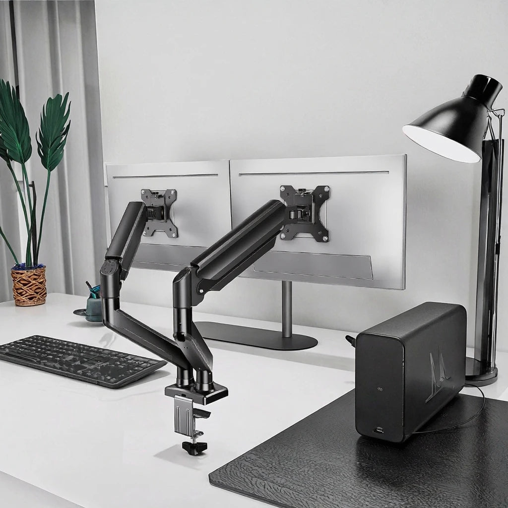 Adjustable Two Monitors Stand