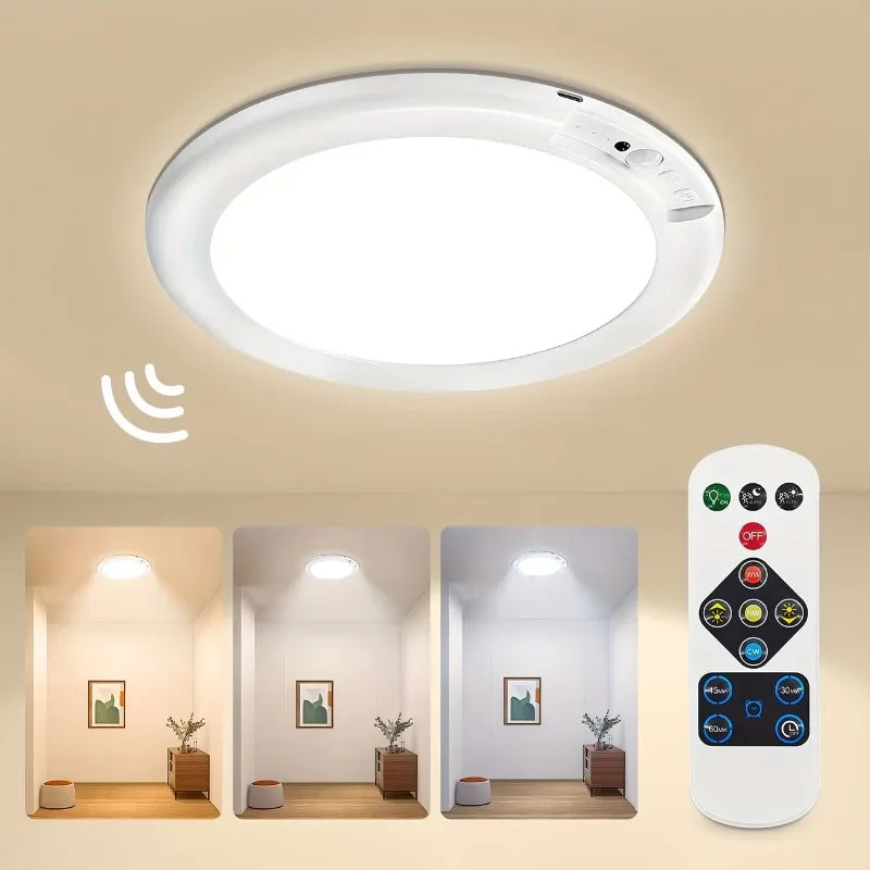 Motion Sensor LED Ceiling Light