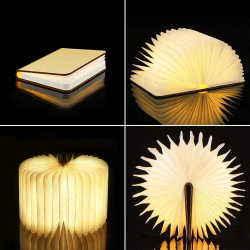 3D Folding Book LED Night Light