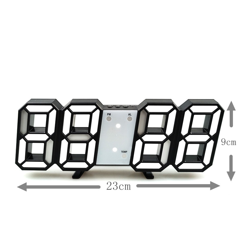 Nightlight Saat Wall Clock Watch