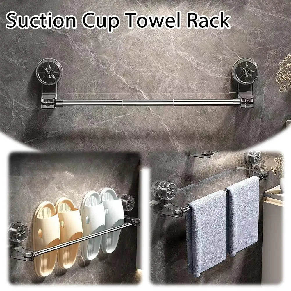 Suction Cup Towel Rack