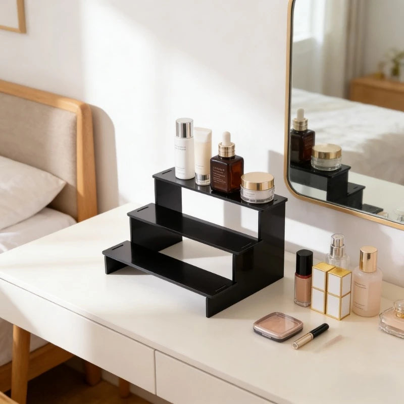Black Multi Tier Shelf