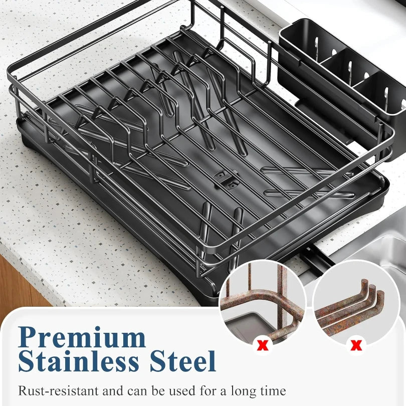 Kitchen Counter Dish Drying Rack