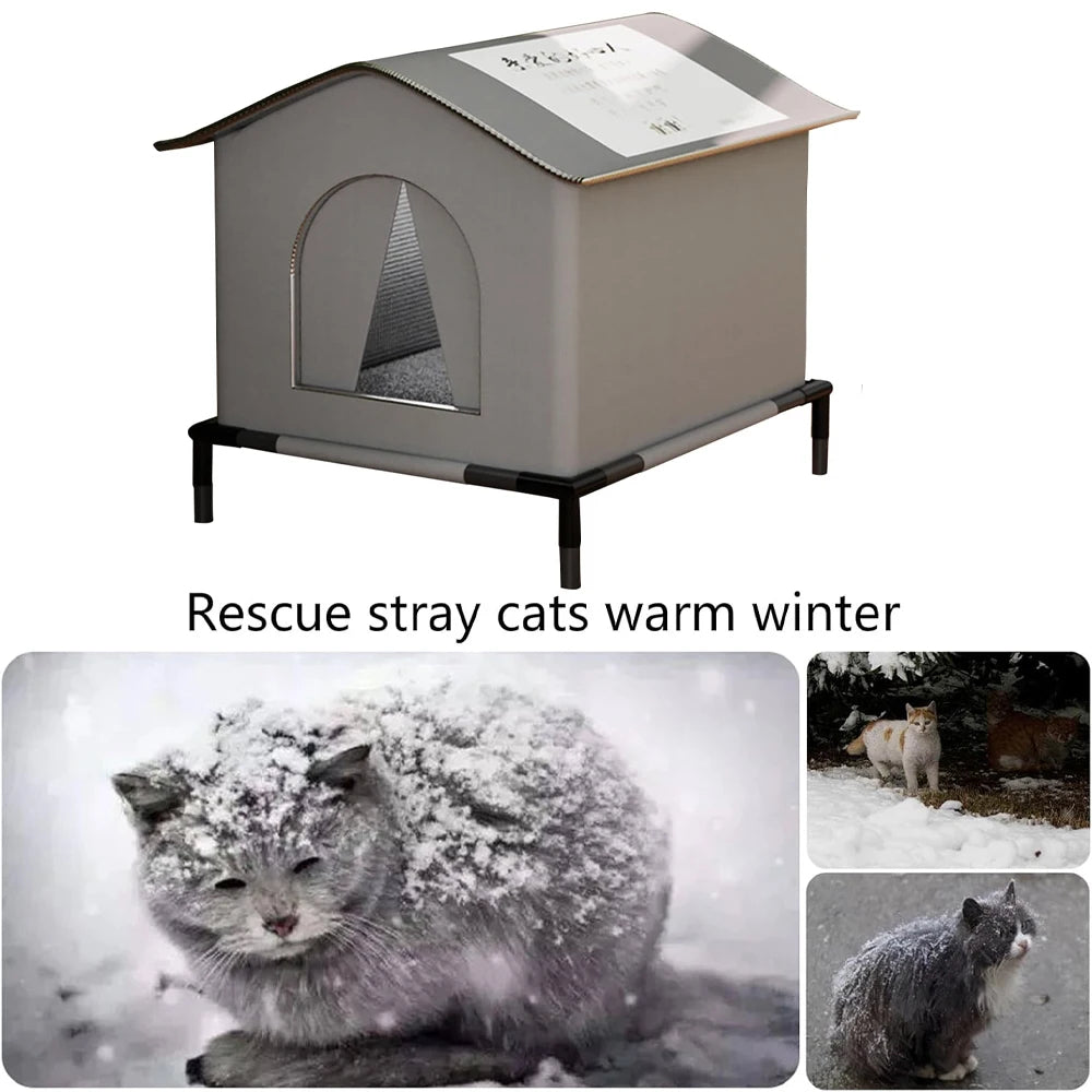 Mat Waterproof Cat House