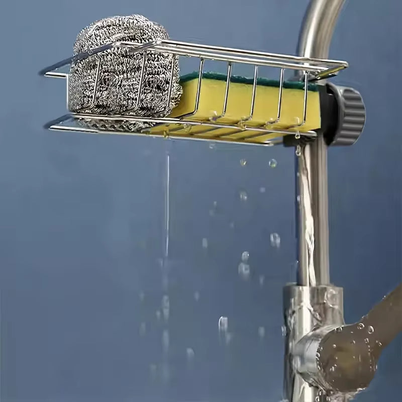 Kitchen Steel Sponge Shelf