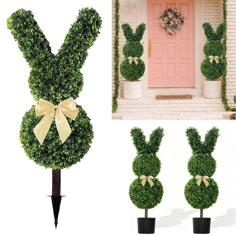 Easter Bunny Artificial Plant