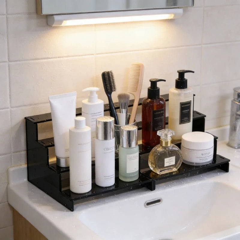 Black Multi Tier Shelf