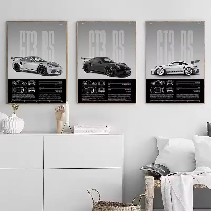 Porshe Gt3Rs (992) Poster