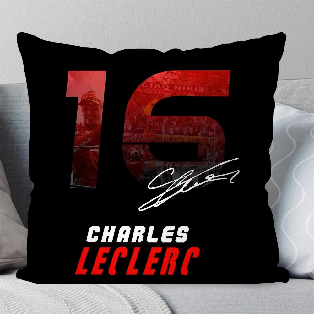 Charles Leclerc F1 Pillow