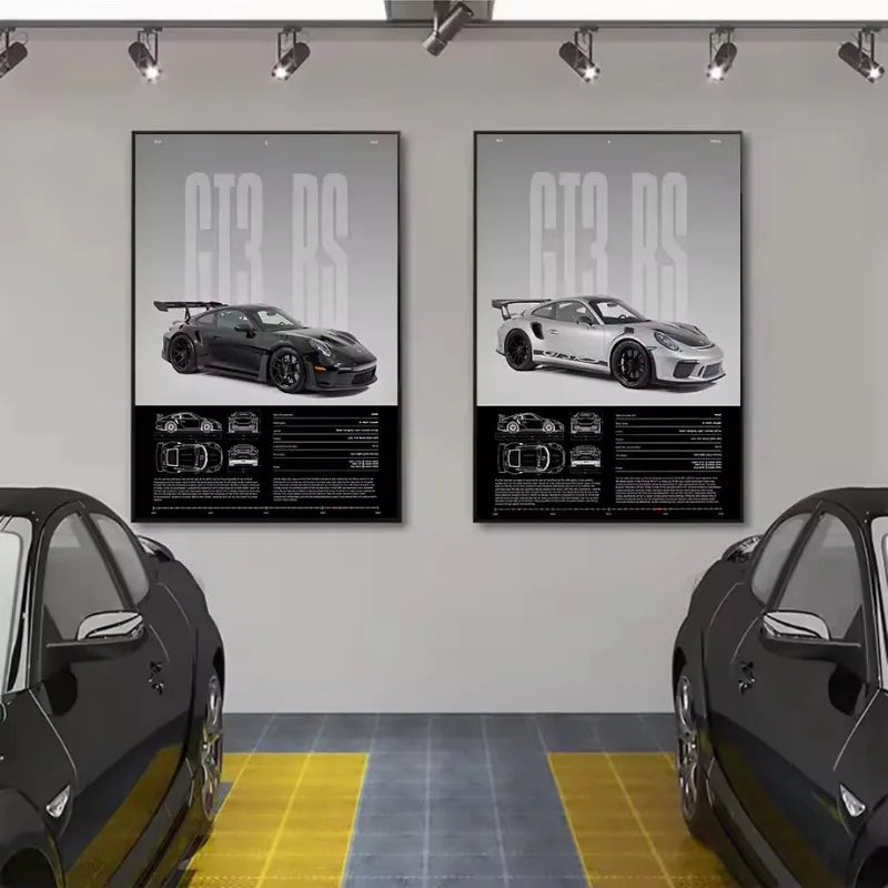 Porshe Gt3Rs (992) Poster