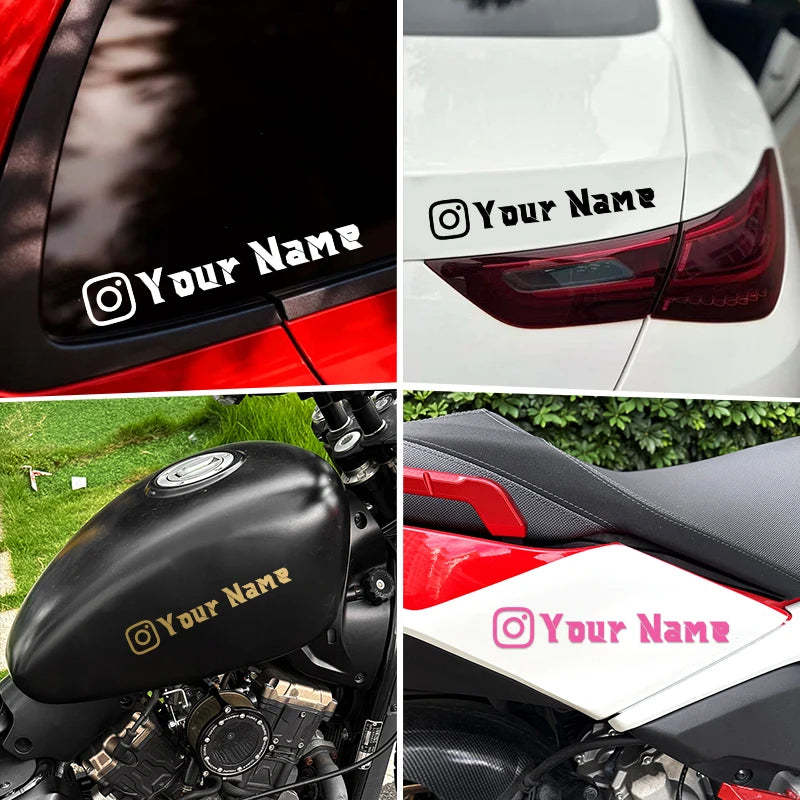 1PC Custom Instagram User Name