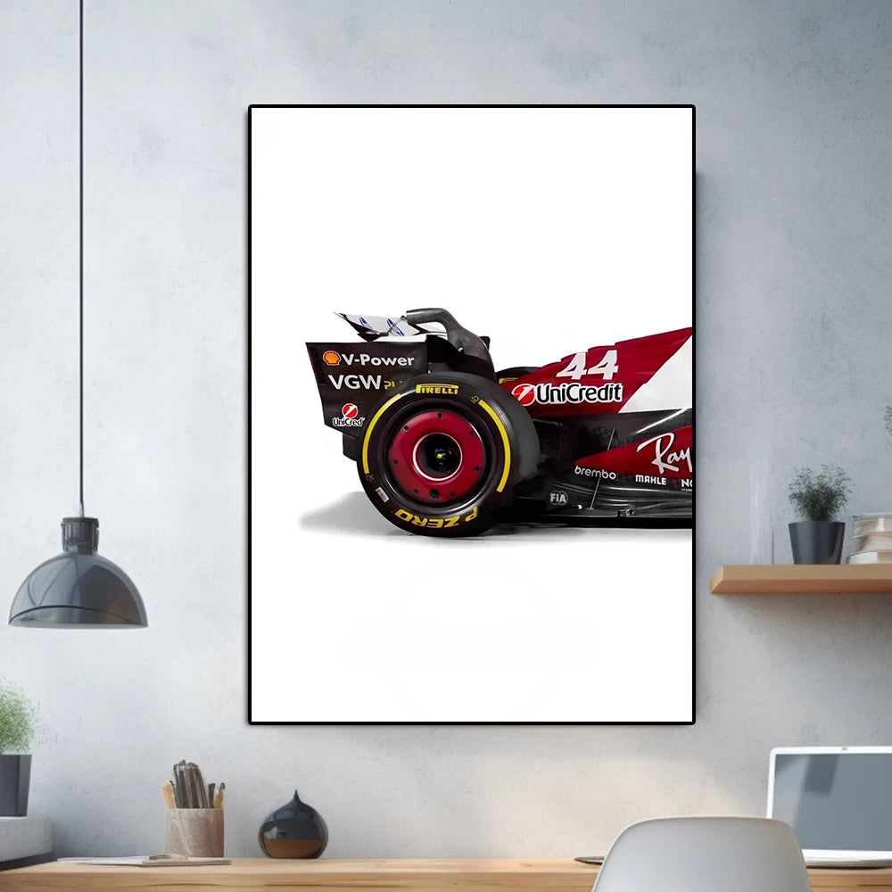 2025 Formula 1 Car Leclerc Or Hamilton Poster