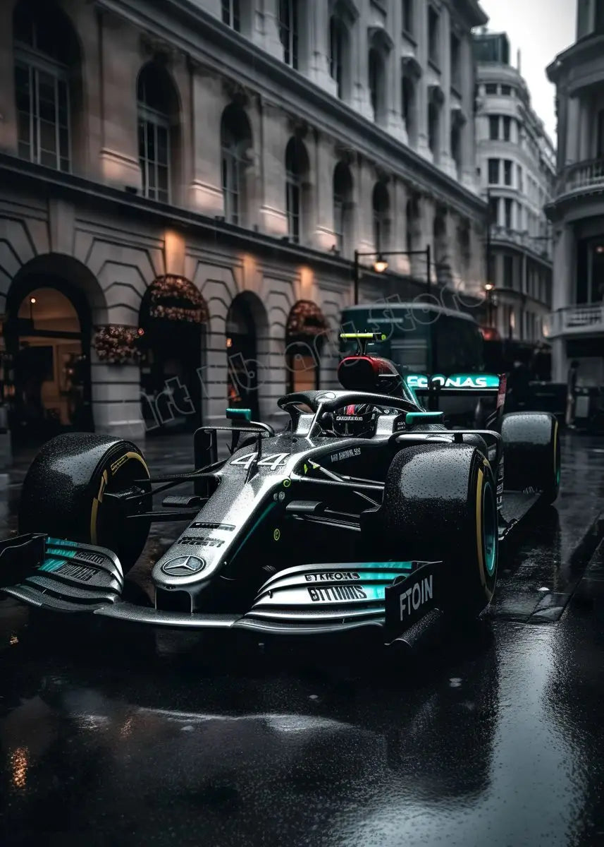 F1 Car Poster