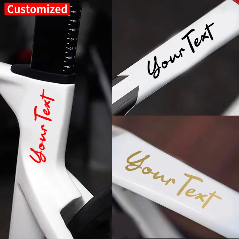 1PC Custom Bicycle Stickers