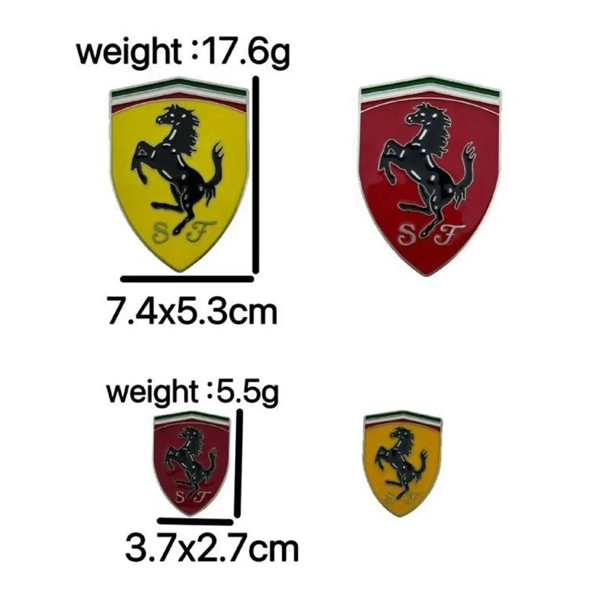 Car Styling 3D Sticker Metal Badge