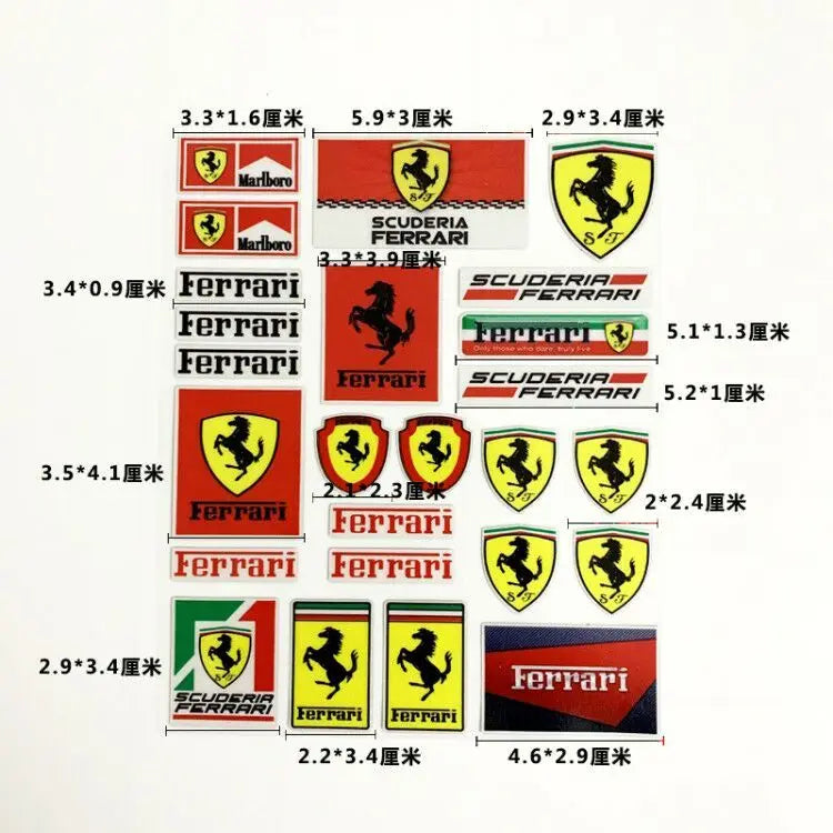 Ferrari Stickers