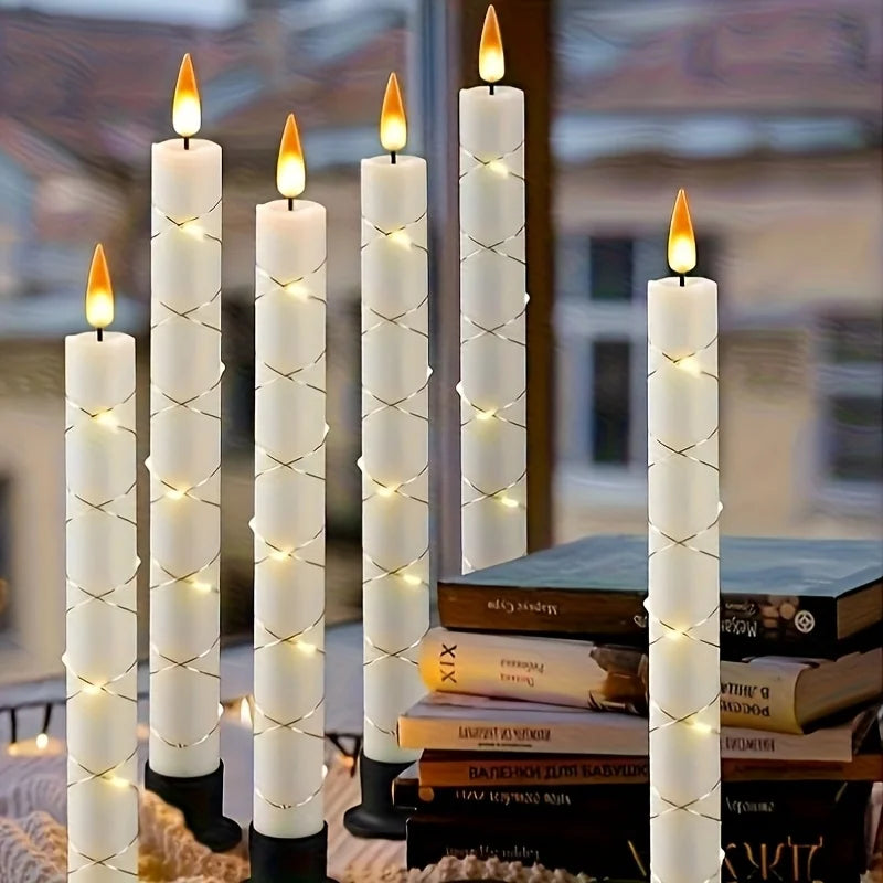 6 Flameless Candles