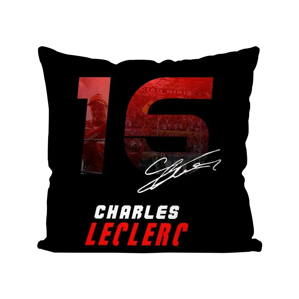 Charles Leclerc F1 Pillow