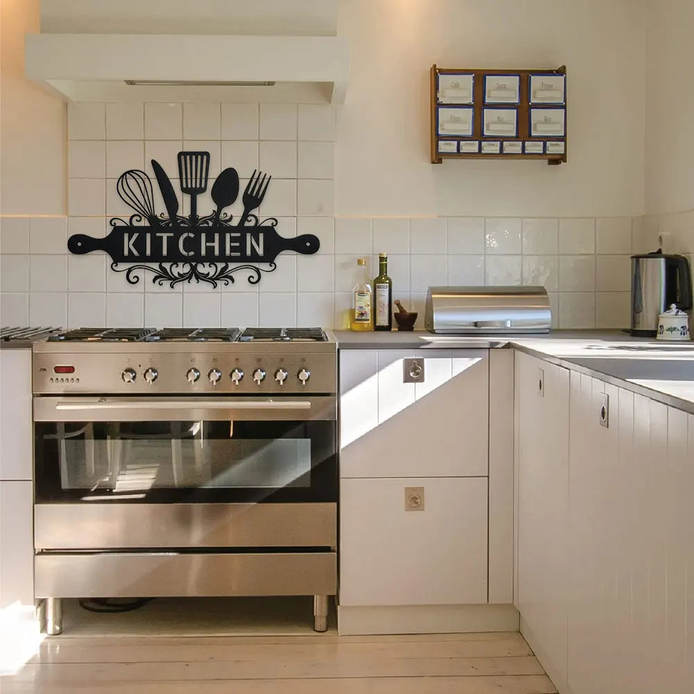 Kitchen Metal Sign