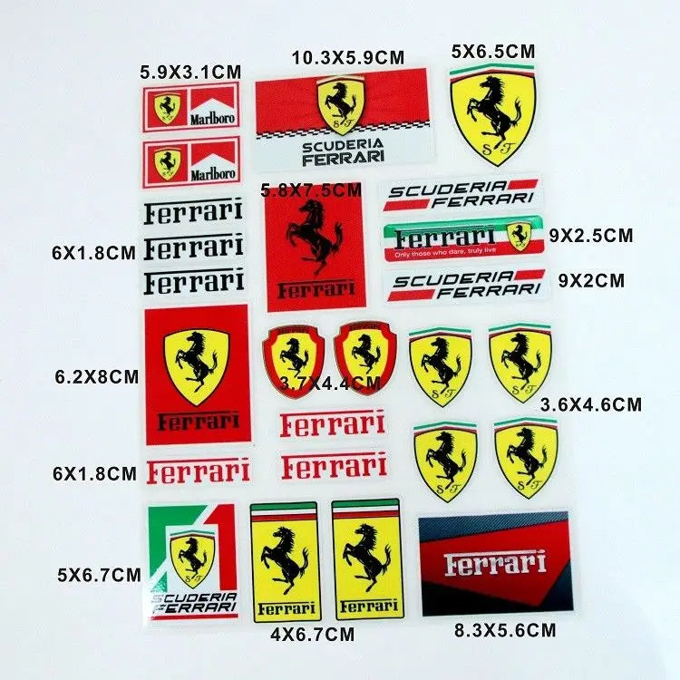 Ferrari Stickers
