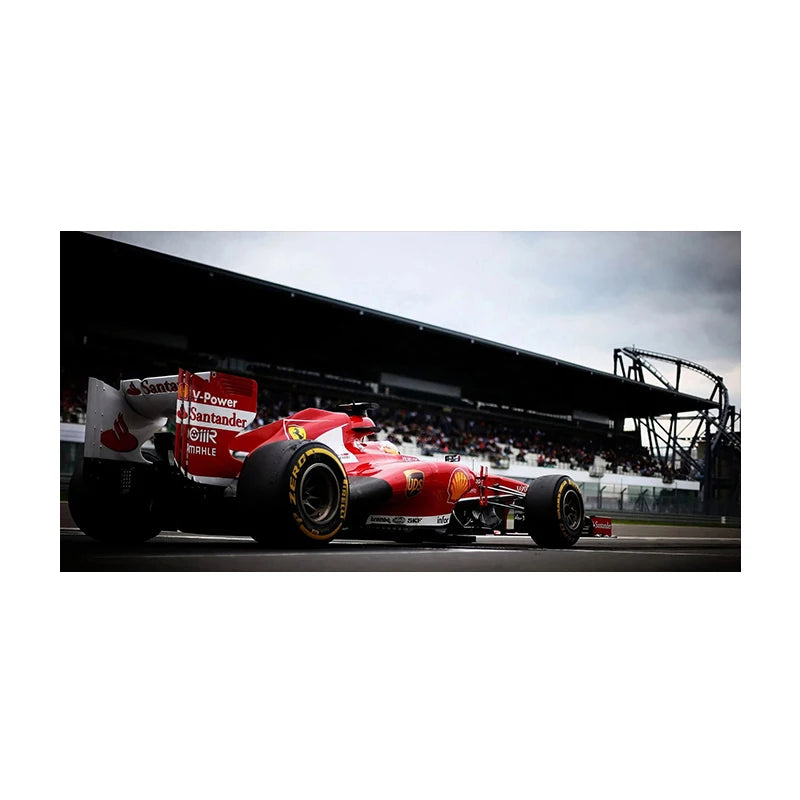 Formula 1 Max Verstappen, Charles Leclerc & Lewis Hamilton Racing Poster