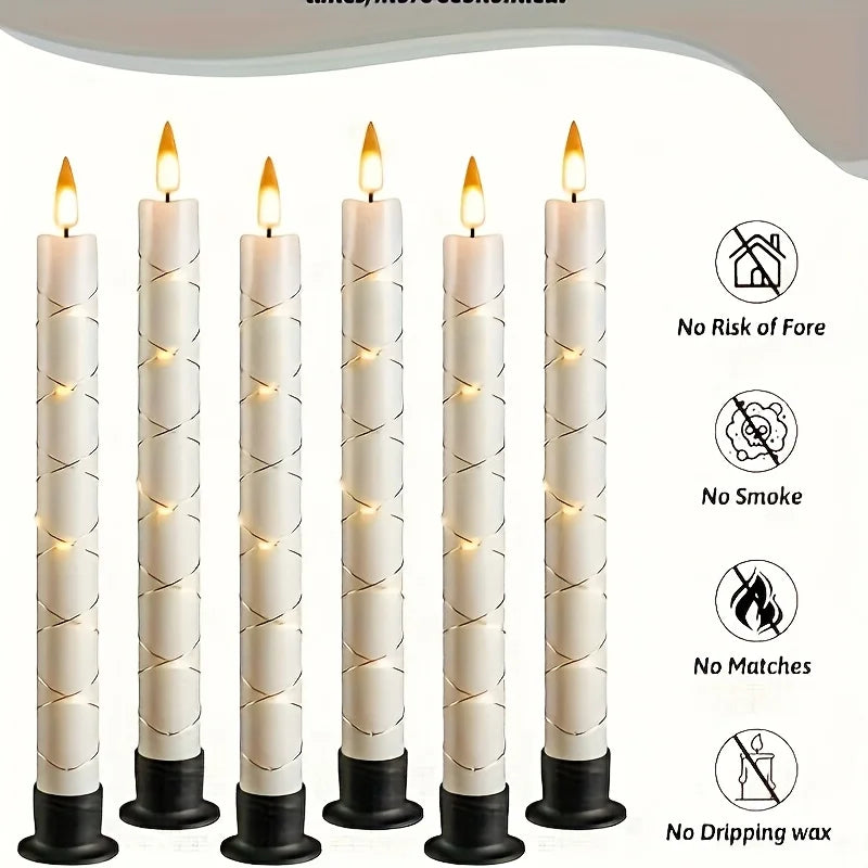 6 Flameless Candles