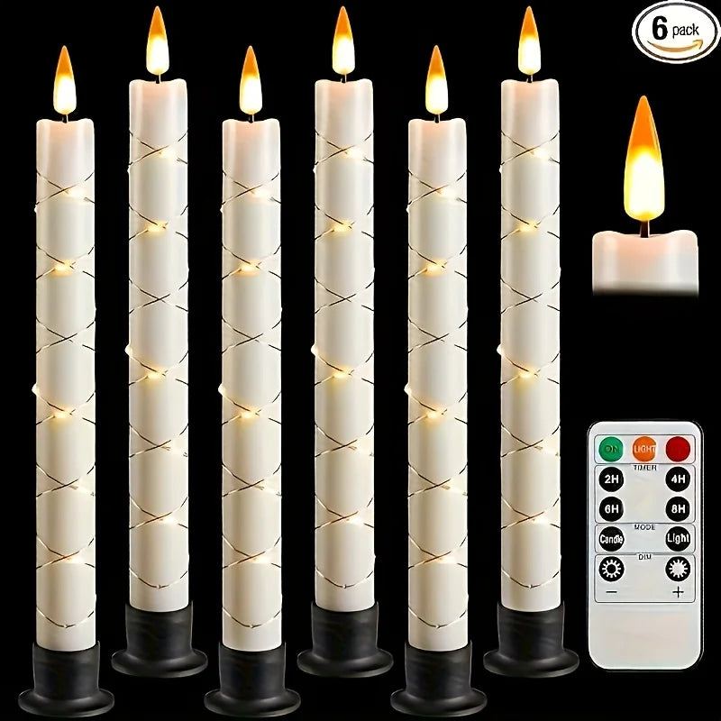 6 Flameless Candles