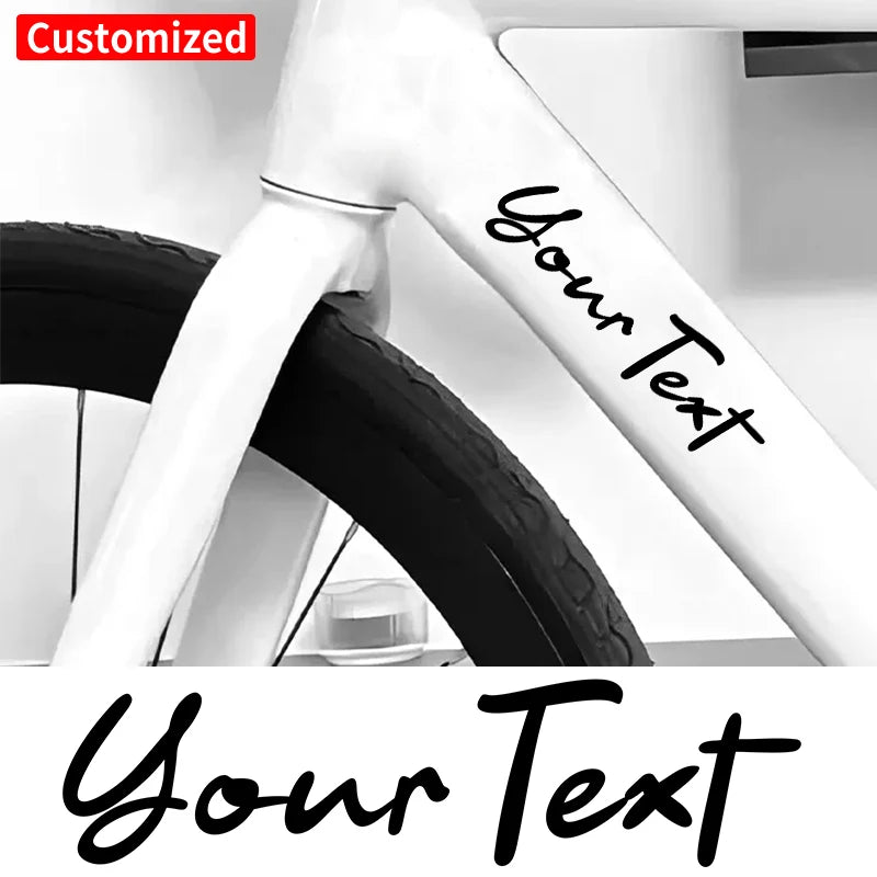 1PC Custom Bicycle Stickers
