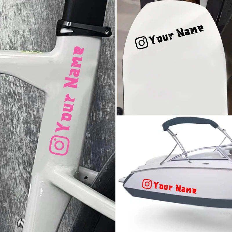 1PC Custom Instagram User Name