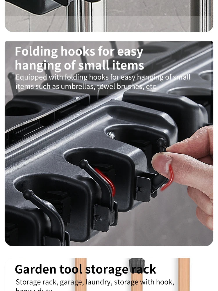 Wall Mounted Mop Holder