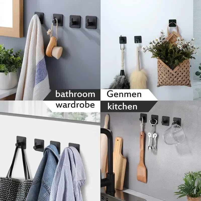 6Pcs Strong Adhesive Wall Hook