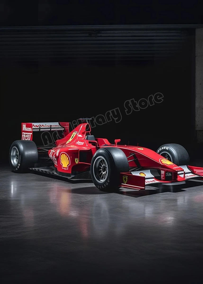 F1 Car Poster