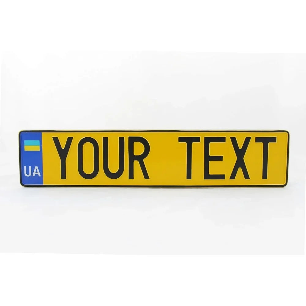 Personalized Customizable Metal Sign