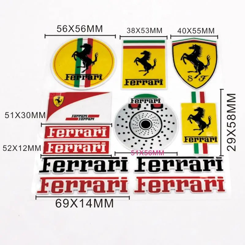 Ferrari Stickers
