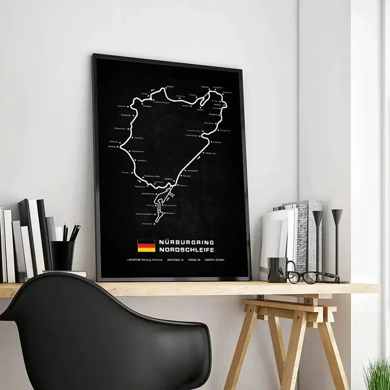 Racing Circuits Poster F1 2023