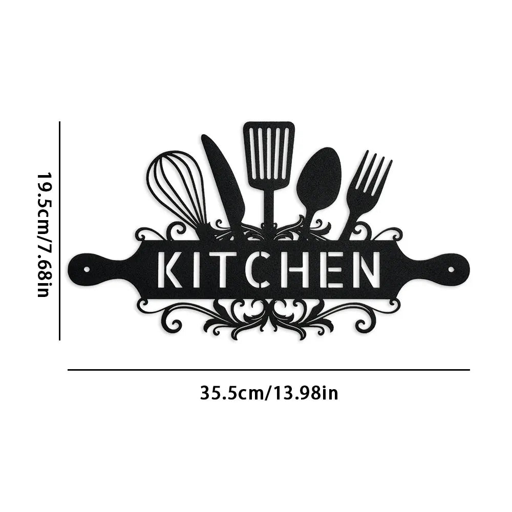 Kitchen Metal Sign