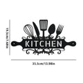 Kitchen Metal Sign