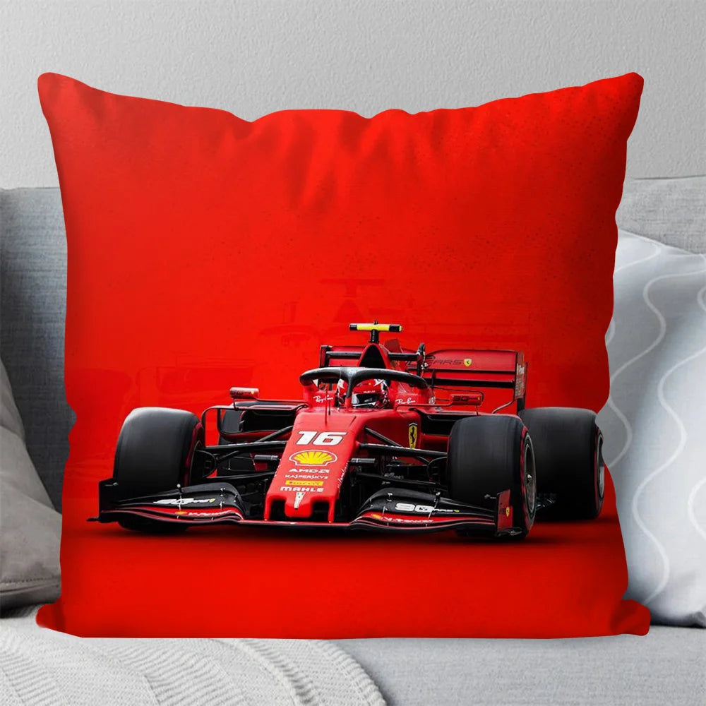Charles Leclerc F1 Pillow