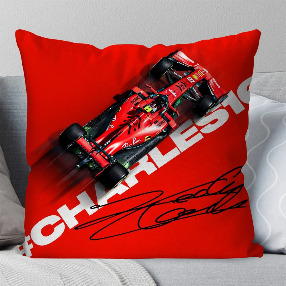 Charles Leclerc F1 Pillow